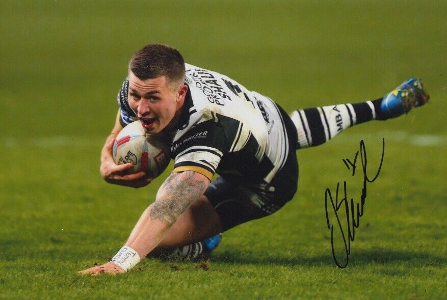 Jamie Shaul Hand Signed 12x8 Photo Poster painting - Hull FC - Rugby League Autograph.