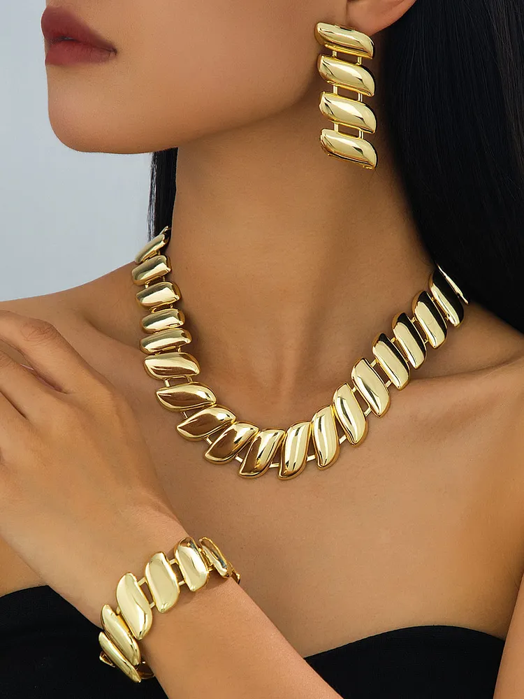 Geometric Necklaces Accessories Earrings Accessories Bracelet Accessories
