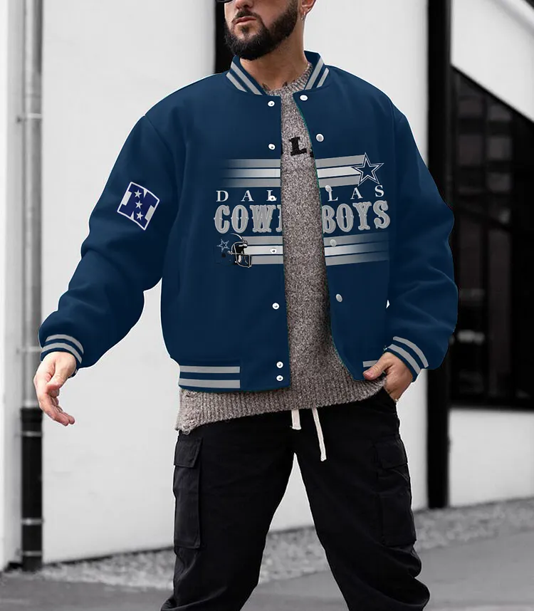 Dallas Cowboys Men's Limited Edition Full-Snap Casual Jacket