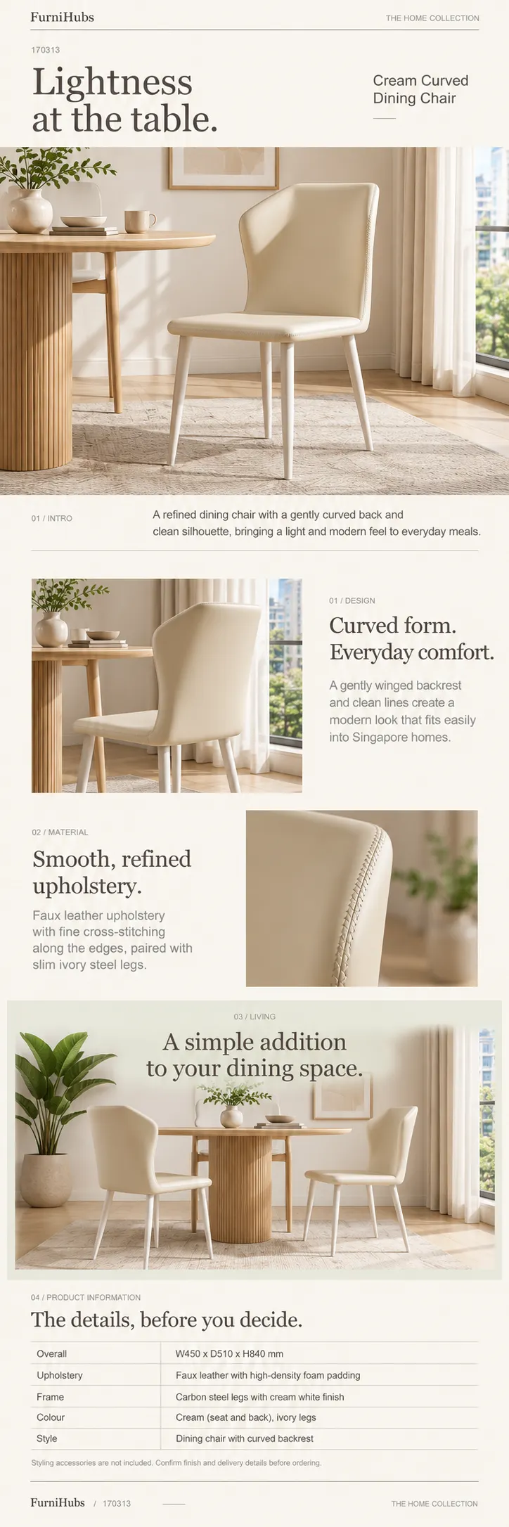 Butterfly Dining Chair — Product details
