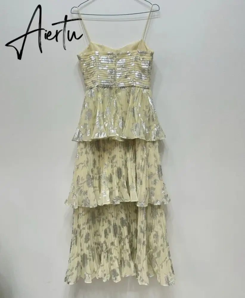 Sexy Strapless Bodycon Dress For Women Sleeveless Backless High Waist Patchwork Ruched Hit Color Print Dresses Female Style Aiertu