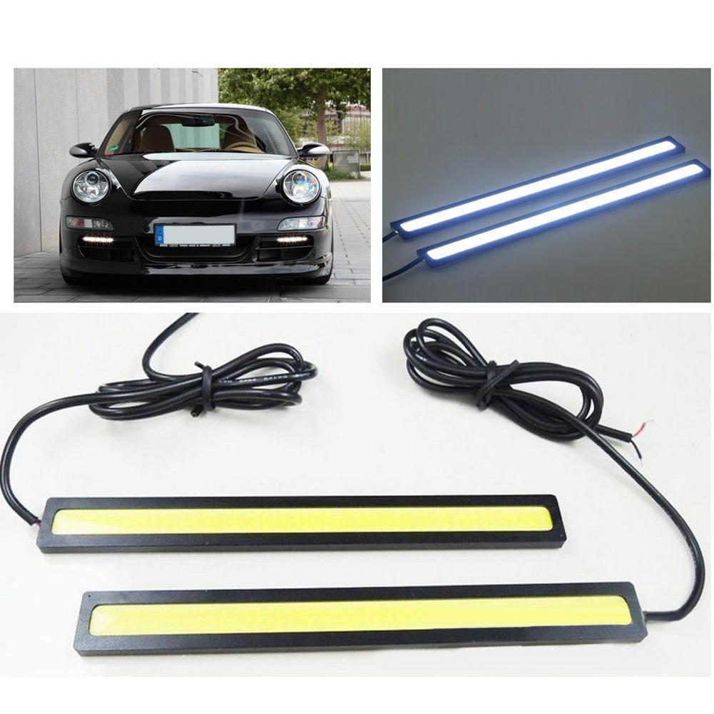 

2pcs Waterproof 12V LED COB Car Auto DRL Driving Daytime Running Lamp Fog, 501 Original
