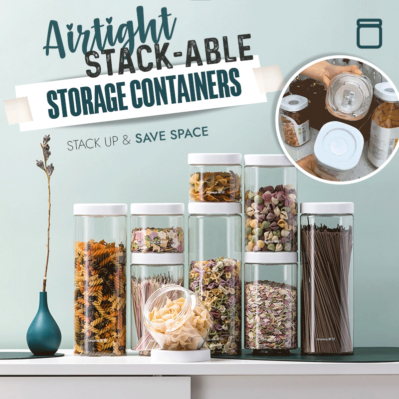 Airtight Stack-able Storage Containers