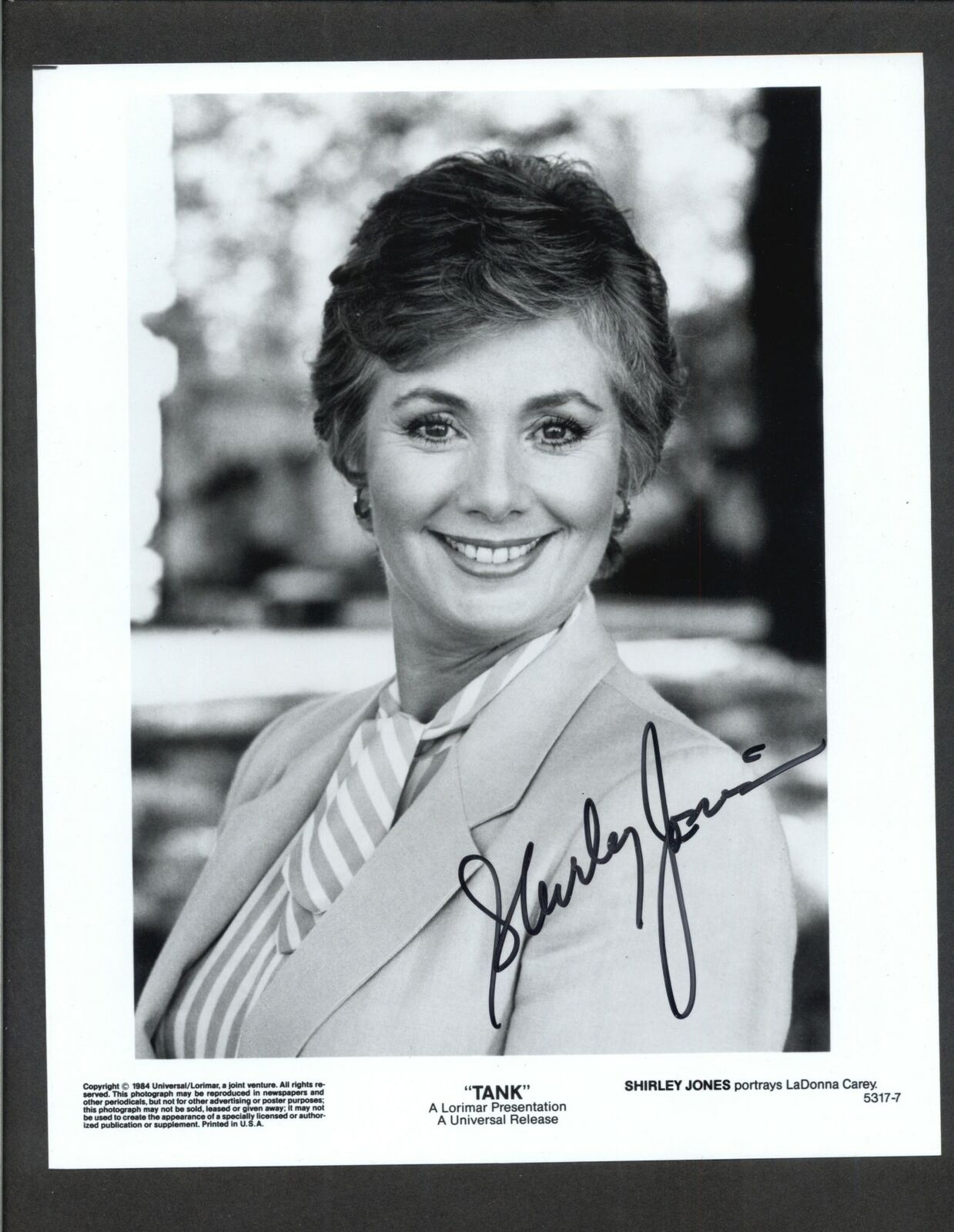 Shirley Jones - Signed Autograph Movie Still - Tank - Partridge Family