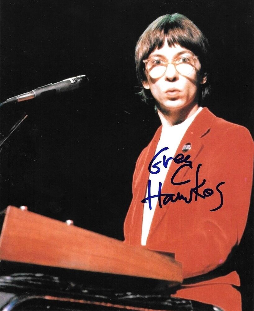 * GREG HAWKES * signed autographed 8x10 Photo Poster painting * THE CARS * KEYBOARDIST RRHOF * 9