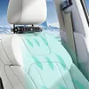 2Pcs Car Interior Rear Headrest Fan 3 Speeds Adjustable Car Interior Accessories