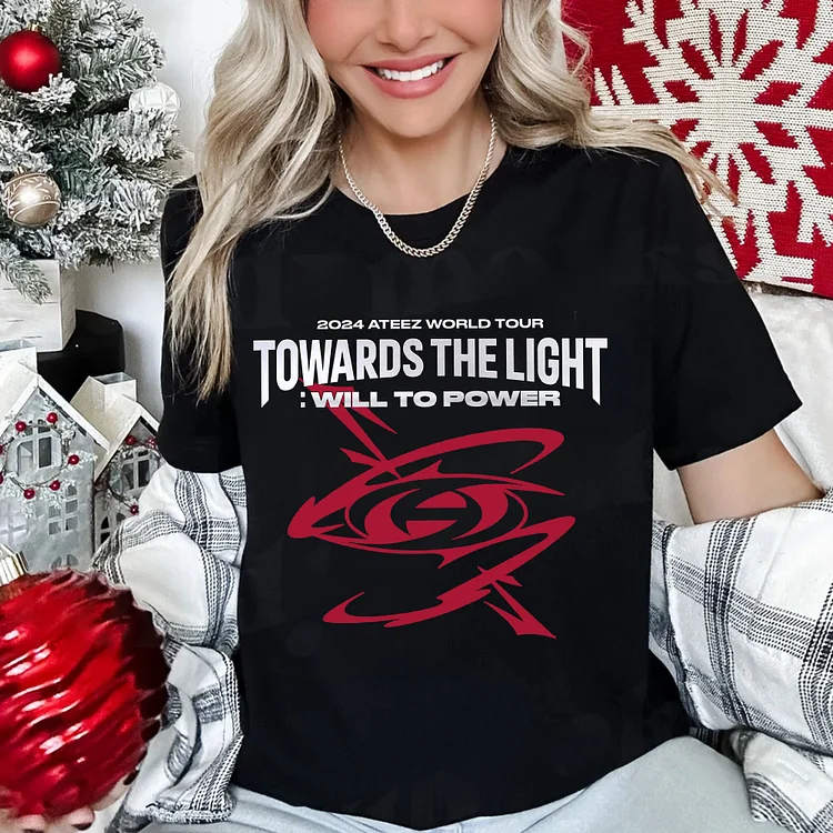 ATEEZ World Tour Towards the Light: Will to Power Logo Classic T-shirt