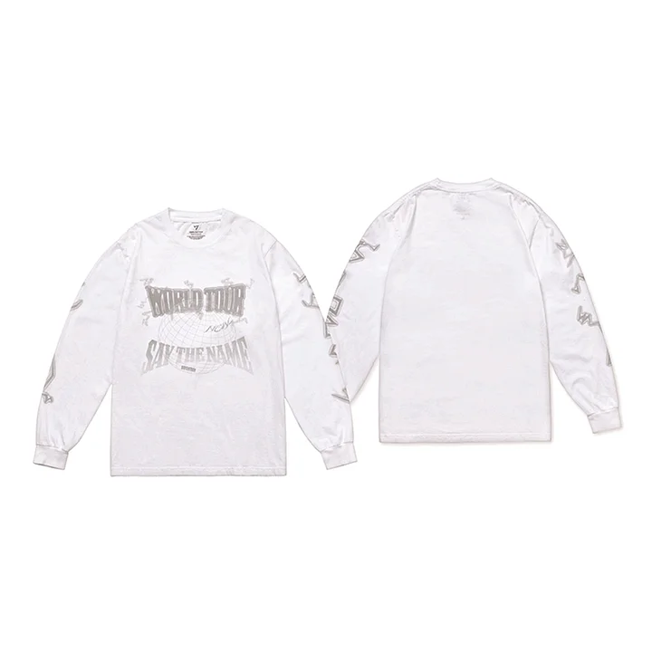 2025 SEVENTEEN WORLD TOUR [NEW_] IN U.S LONG SLEEVE T-SHIRT