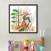 Fox Wearing Scarf-14CT Stamped Cross Stitch 21*21cm/8.27*8.27in tapestrymarket