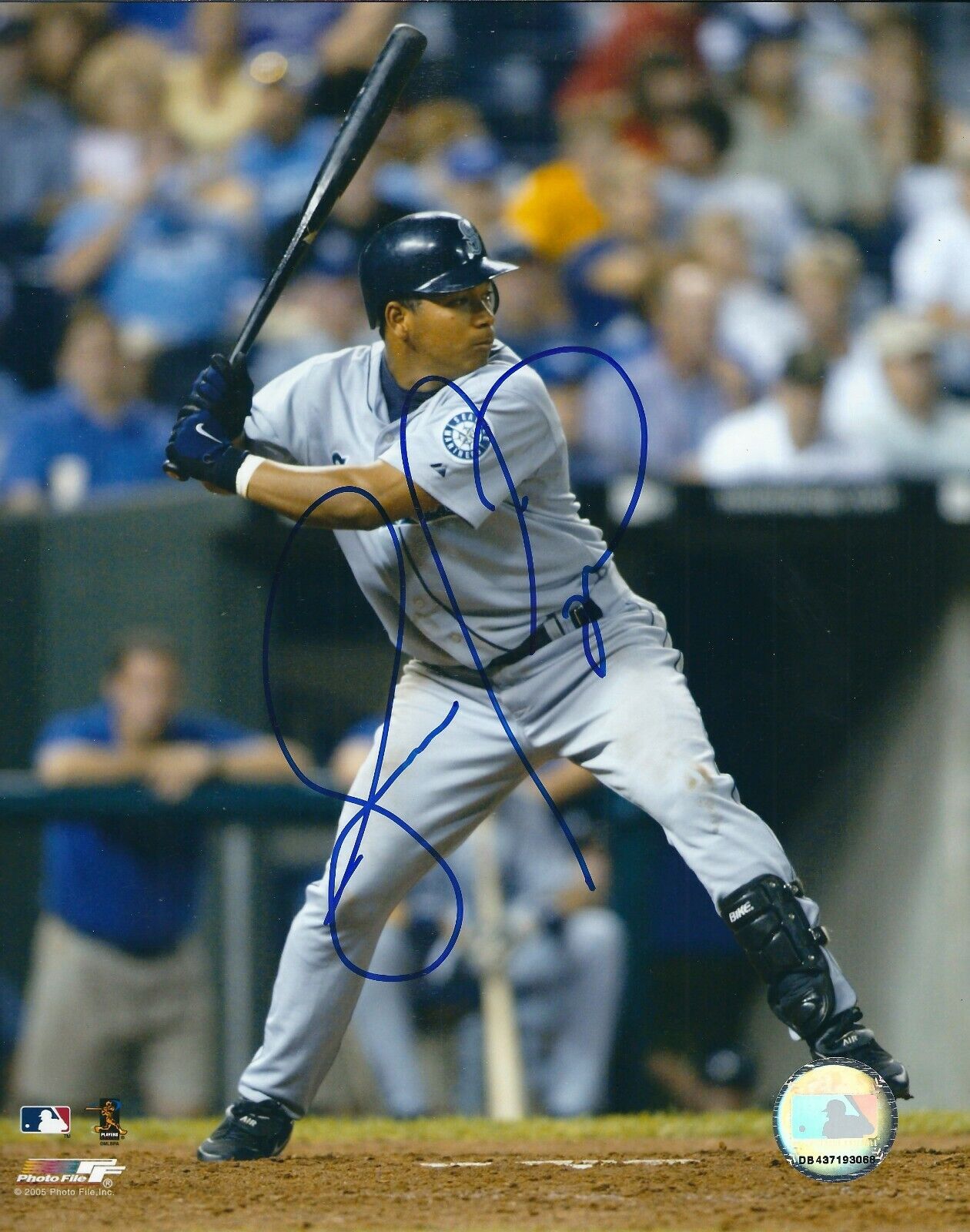 Autographed JOSE LOPEZ Seattle Mariners 8x10 Photo Poster painting - COA