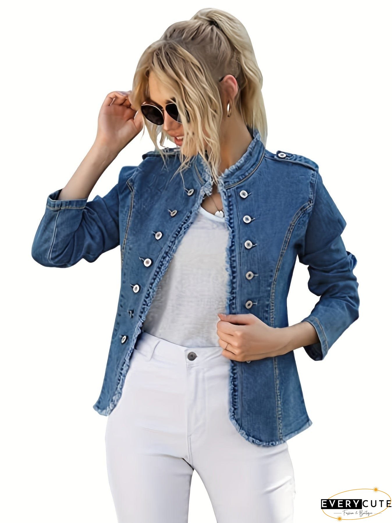 Relaxed Fit Denim Jacket