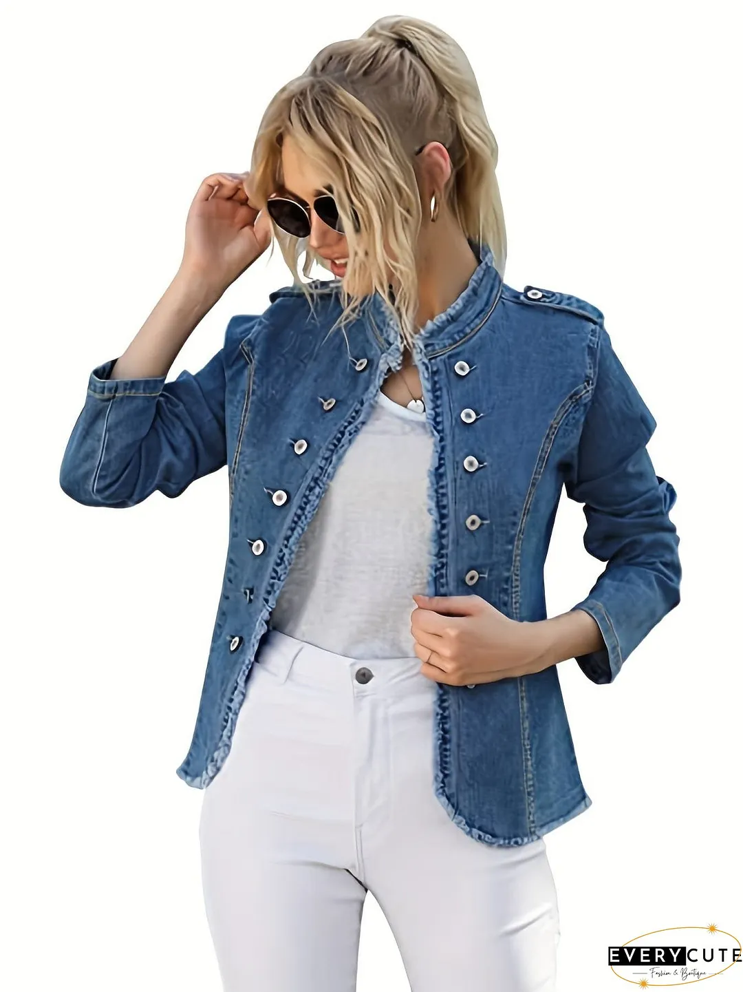 Relaxed Fit Denim Jacket