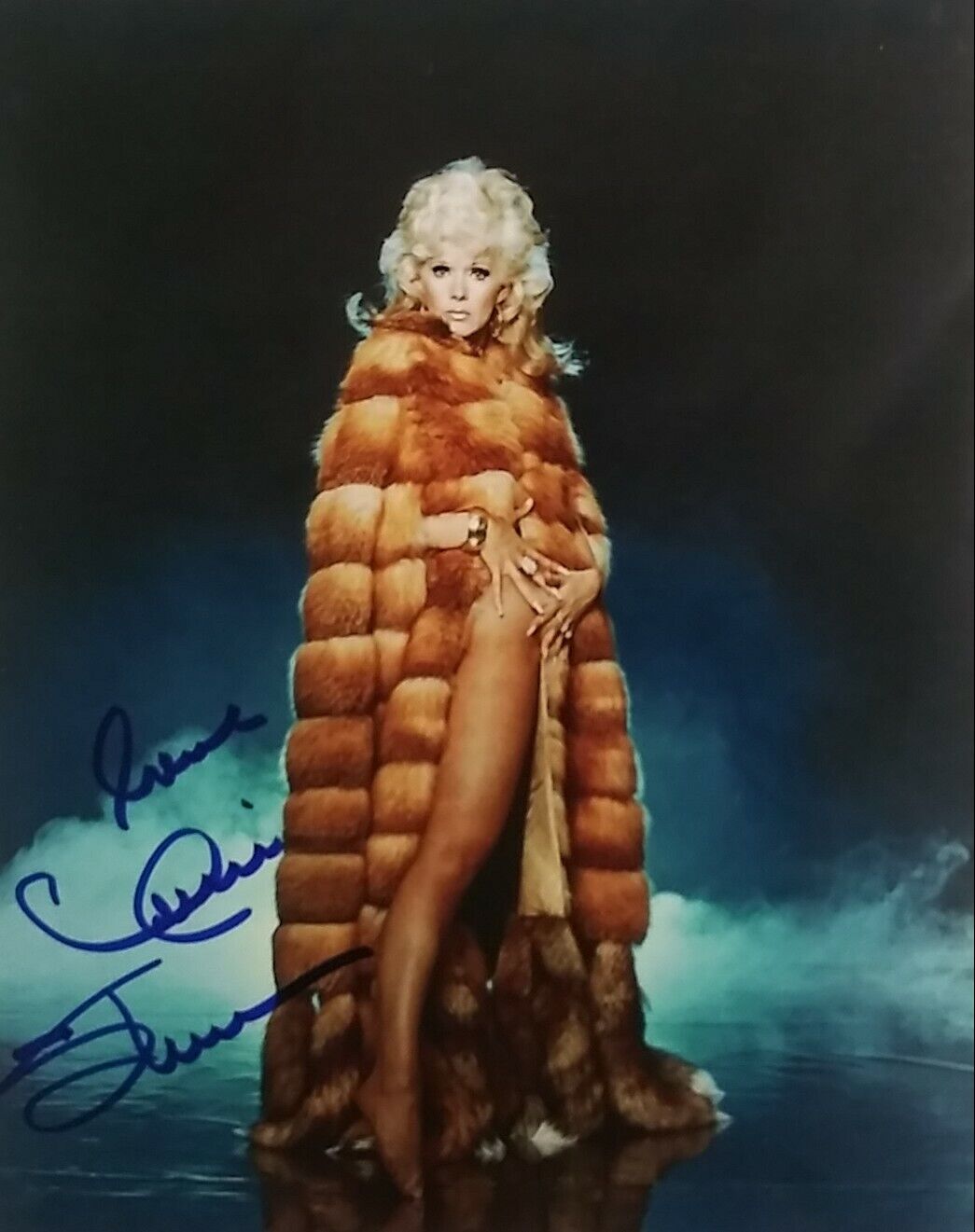 Connie Stevens signed 8 x 10