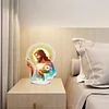 (US Only)2D Flat Print DIY Sunshine Jesus Desktop Diamond Art Kits Double-Sided for Table