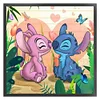 Stitch Girlfriend - 11CT Stamped Cross Stitch 40*40cm