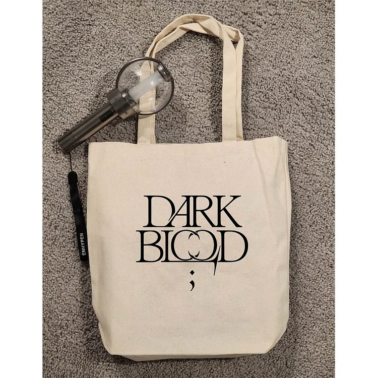 ENHYPEN Album DARK BLOOD Theme Tote Handbag
