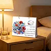 DIY 2027 Diamond Painting Calendar Art Kit Paper Desk Calendar Desktop Decoration Craft Kit