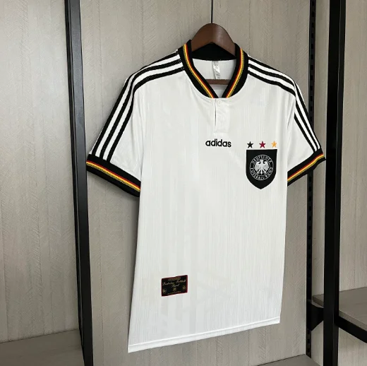 Retro 1996 Germany Home Football T-Shirt Thai Quality