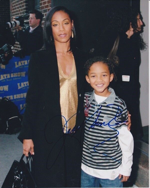 JADA PINKETT SMITH signed autographed w/ JADEN original Photo Poster painting