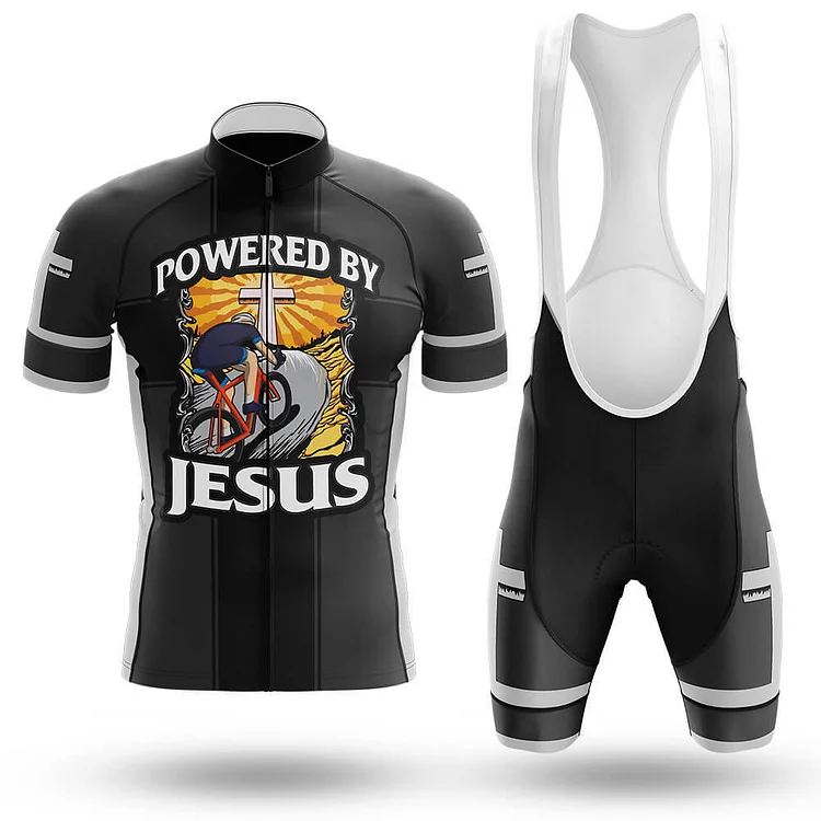 Powered By Jesus Men's Short Sleeve Cycling Kit