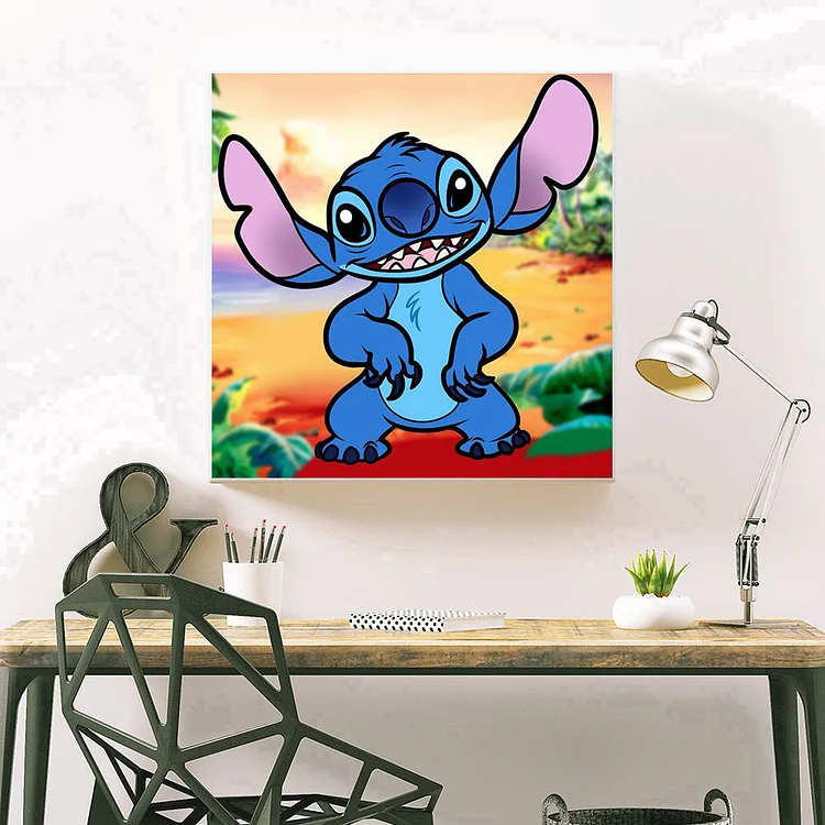 5D Diamond Painting Smiling Stitch Kit