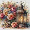 (Multi-Style) Flowers Heart-11CT Stamped Cross Stitch 40*40cm/15.75*15.75in