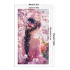 Girl Back-11CT Stamped Cross Stitch 40*70cm/15.75*27.56in(Big Size) tapestrymarket