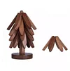 Solid Wood Anti-scalding Mat Dining Table Insulation Mat
