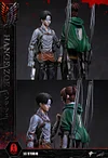 1/6 Scale Levi Ackerman & Hange Zoe - Attack on Titan Resin Statue - LC-Studios