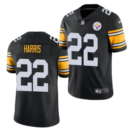 Men's Pittsburgh Steelers #22 Najee Harris 2021 Black Vapor Untouchable Limited Stitched Jersey TGXG