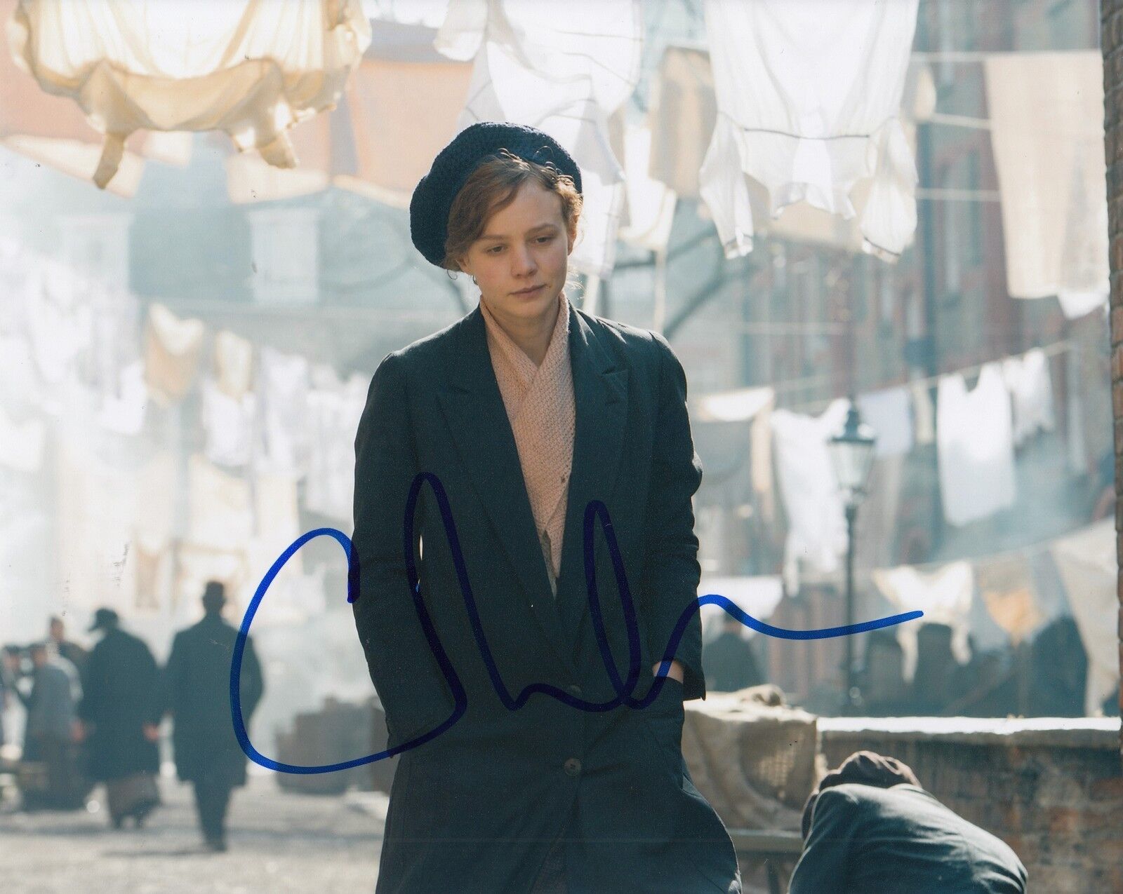 CAREY MULLIGAN signed (SUFFRAGETTE) ACTRESS 8X10 Photo Poster painting W/COA *MAUD WATTS* #2