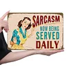 Now Being Served Daily - Metal Tin Signs(8*12Inch/12*16Inch)