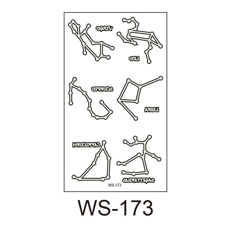 20 Kinds Music Festival Party luminous Temporary Body Sticker Disposable Waterproof temporaire