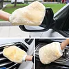 6Pcs Plush Car Wash Gloves Soft Car Cleaning Mitt Auto Cleaning Tool Accessories