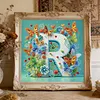 Butterfly Flower R 5D Partial Drill DIY Diamond Painting Kit 30*30cm