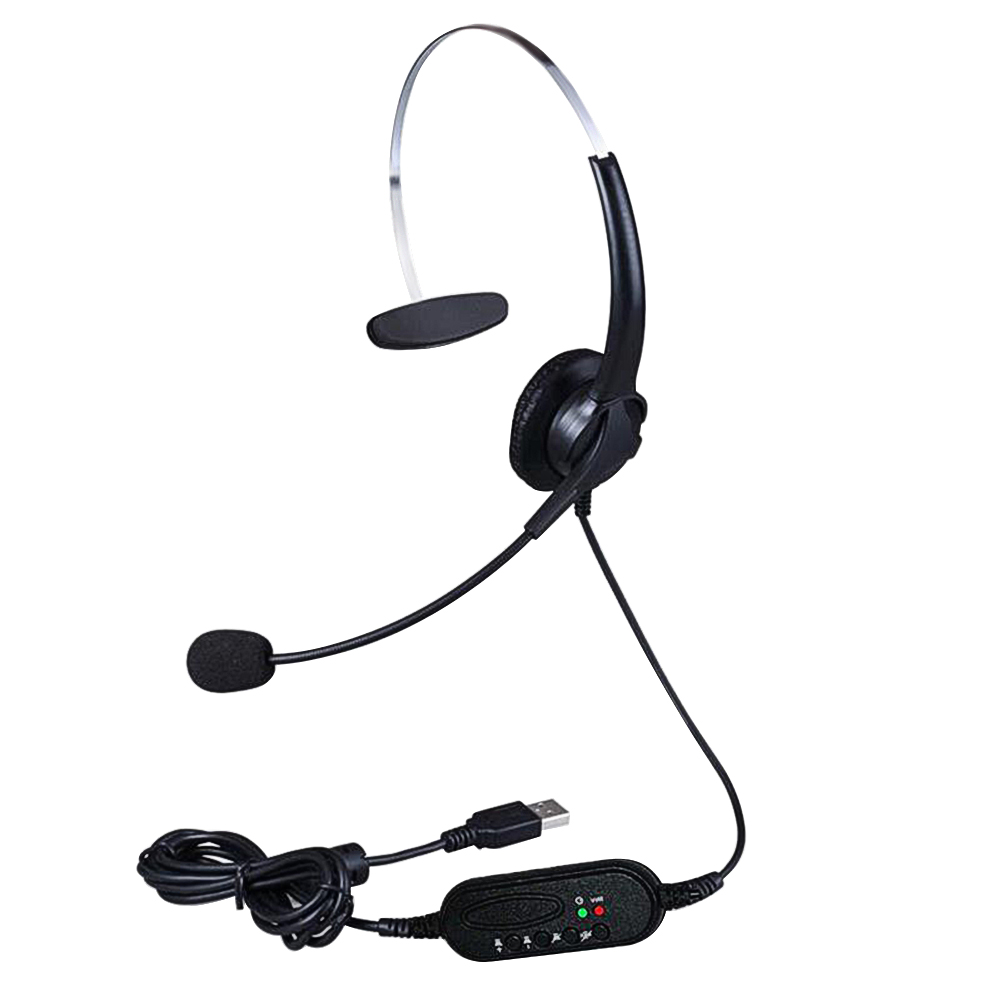 

Call Center Customer Service Wired Headset Monaural Computer Headphones, 501 Original