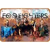 Foo Fighters - Panneaux en &eacute;tain m&eacute;tallique(20*30cm/30*40cm) - Musique