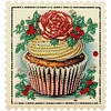 Diamond Painting-DIY Crystal Rhinestone Cupcake