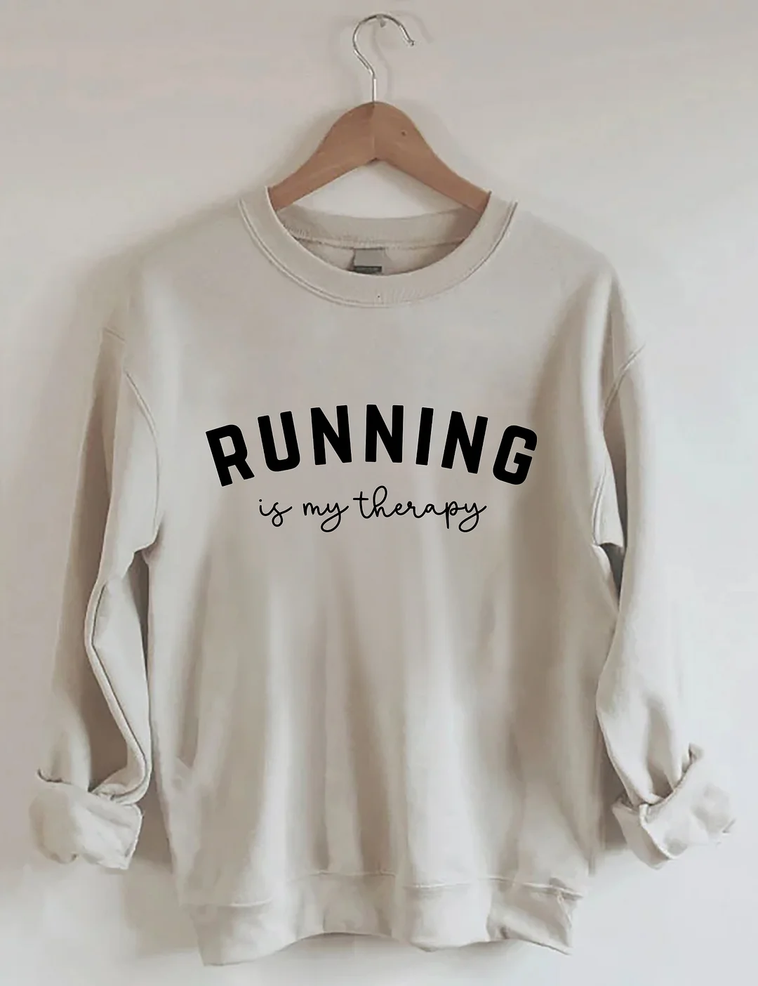 Running Is My Therapy Sweatshirt