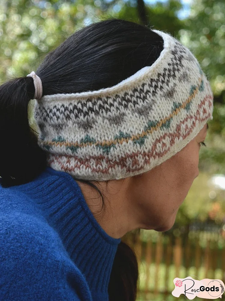 Casual Ethnic Style Hand-Woven Headband