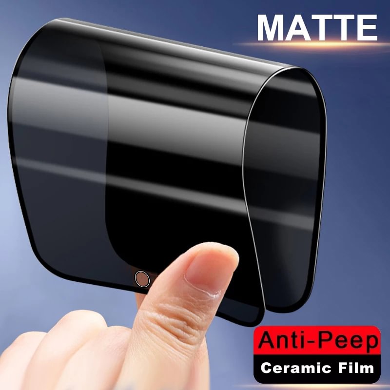 2022 New Upgrade Anti-peeping Ceramic Screen Protector for iPhone