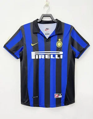 1998/1999 Retro Internazionale Milan Home Football Jersey 1:1 Thai Quality