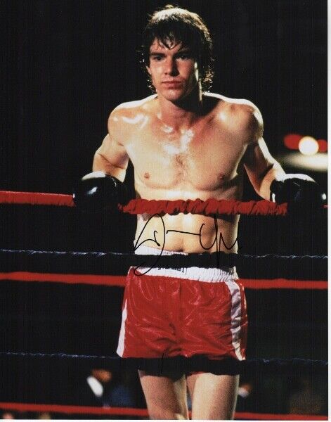 Dennis Quaid Signed - Autographed TOUGH ENOUGH Boxing 11x14 inch Photo Poster painting