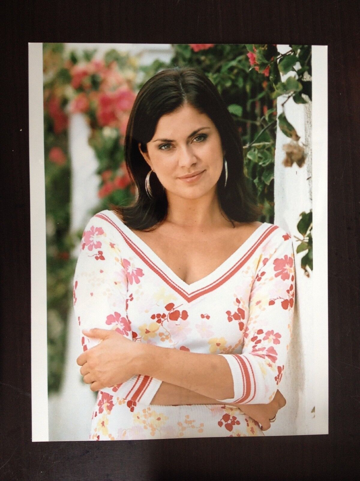 AMANDA LAMB - POPULAR TV PRESENTER - EXCELLENT UNSIGNED COLOUR Photo Poster painting