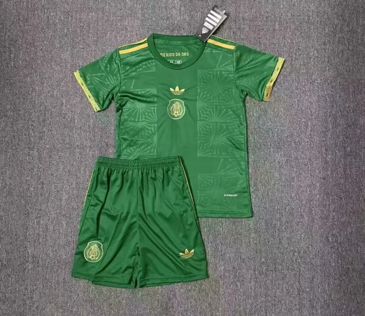 25-26 season children's version of the Mexico special edition green jersey