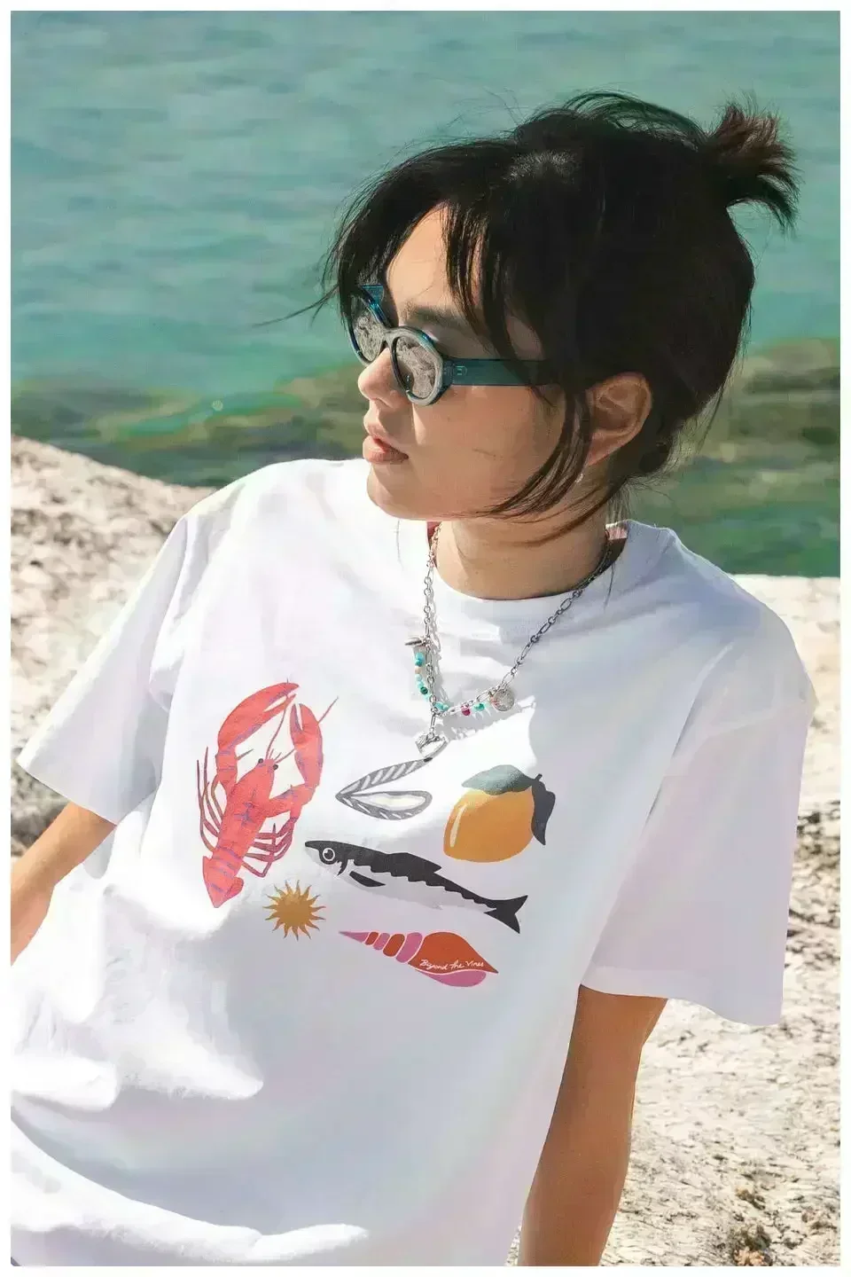 Aonga Harajuku Gothic Cute Petal Graphic T Shirts Autumn Streetwear Oversized Long sleeves Clothes Grunge Y2k Tops Goth Women Clothing 0429 aonga