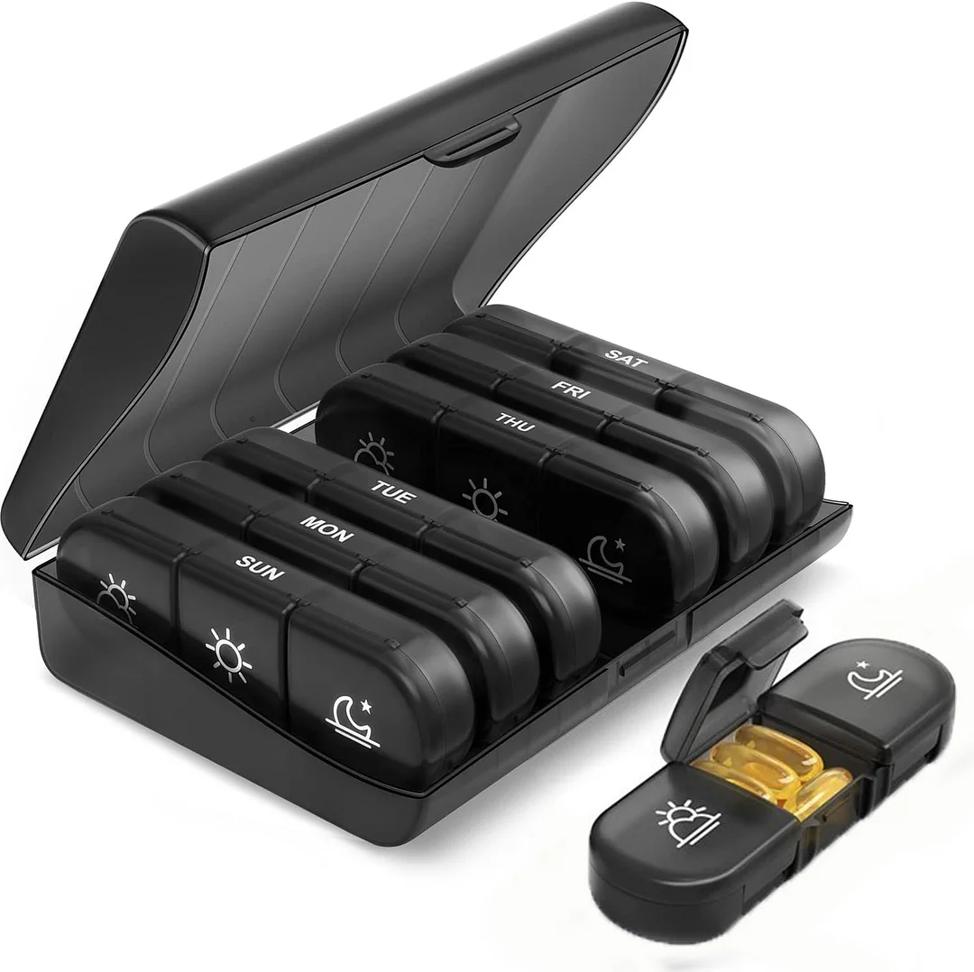 🔥Hot Sale 49% Off🔥3-Times-a-Day Weekly Pill Organizer 