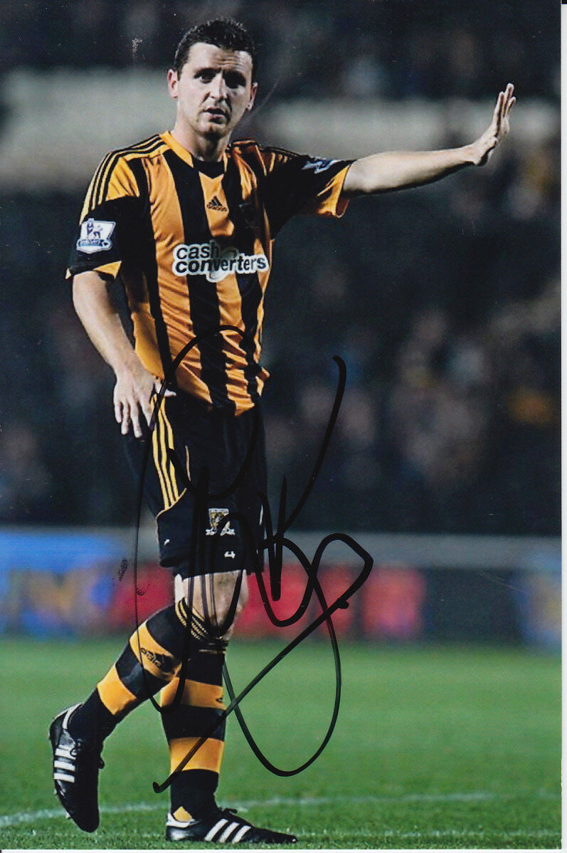 HULL CITY HAND SIGNED ALEX BRUCE 6X4 Photo Poster painting 7.