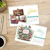 2027 New DIY Diamond Painting Wall Calendar Kit 12-Month Flip Calendar Design Home Decor