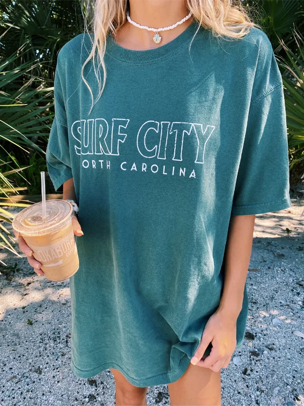 Green Surf City T-Shirt